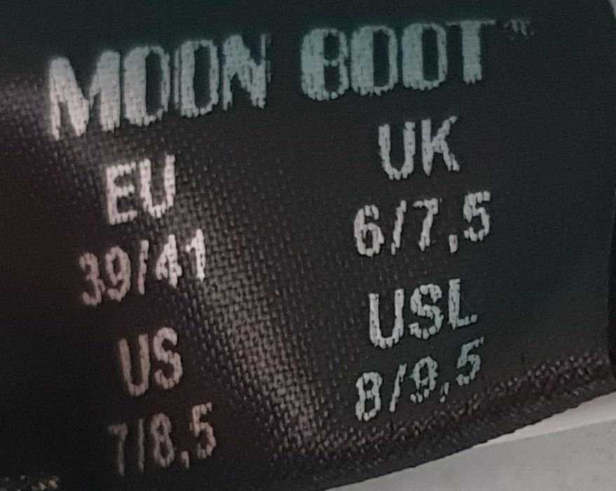 Moon Boot śniegowce Icon Nylon 39 - 41
