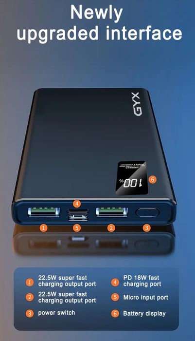 Повер банк 20000 mAh