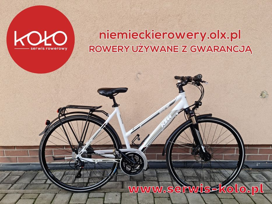 Rower damski damka CROSSOWY KTM koła 28 SHIMANO DEORE XT aluminium