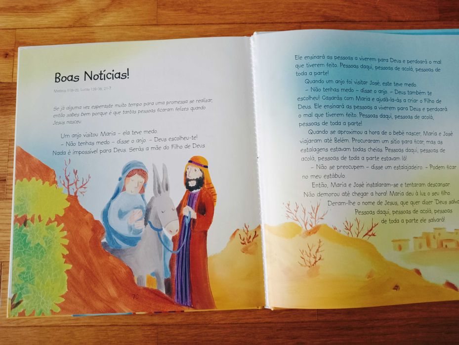 Livro A minha bíblia em histórias vol.I