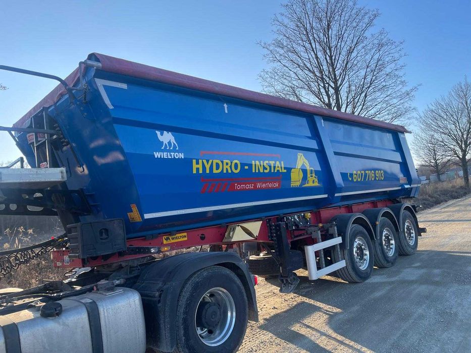 Naczepa Wywrotka Stalowa Wielton 33m