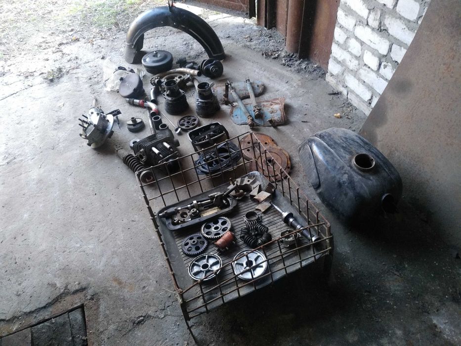 МТ11 Днепр МТ10 МТ9 Крыло Переднее Голубое Коляска Воздухан Переднє МТ