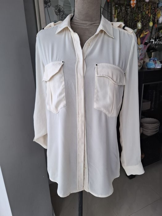 Bluzka koszula Mango roz 38 M