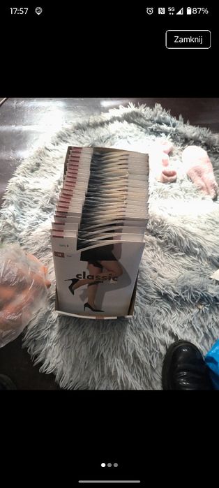 Rajstopy czarne  rozmiar na zdjęciu