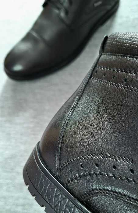 Чоловічі зимові черевики батал класичні великого розміру 47 48 32см