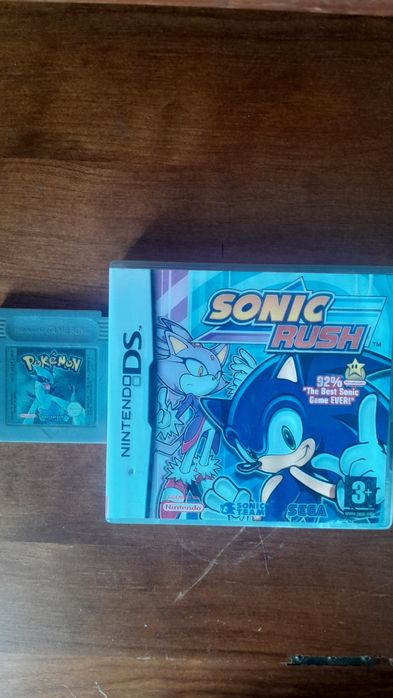 Jogos Gameboy Color Nintendo DS Pokémon Silver Sonic Rush
