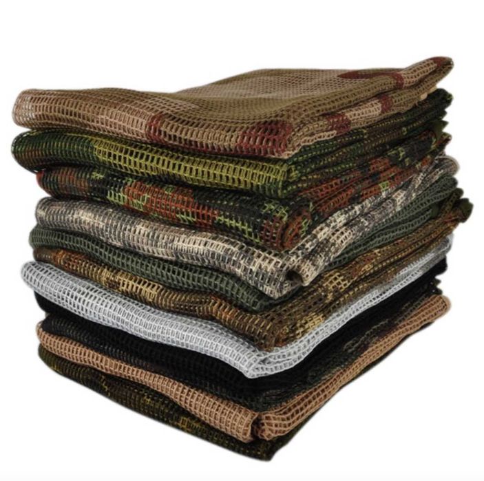 Шарф сетка маскировочный камуфляж для снайперов и стрелков 180*90