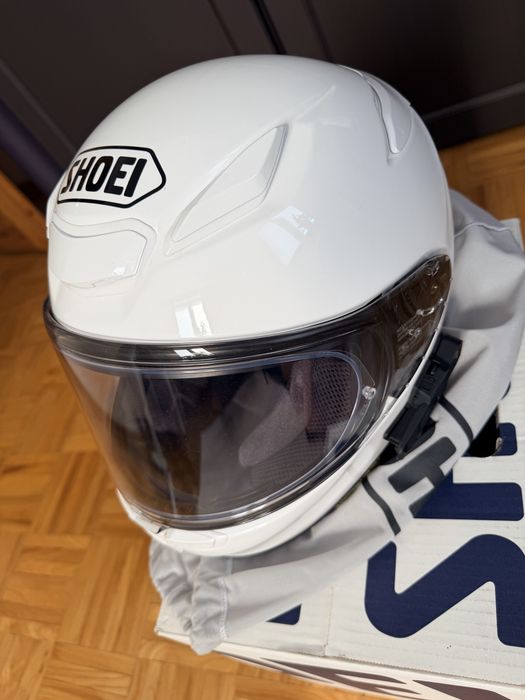 Kask Shoei NXR2 biały xs z intercom