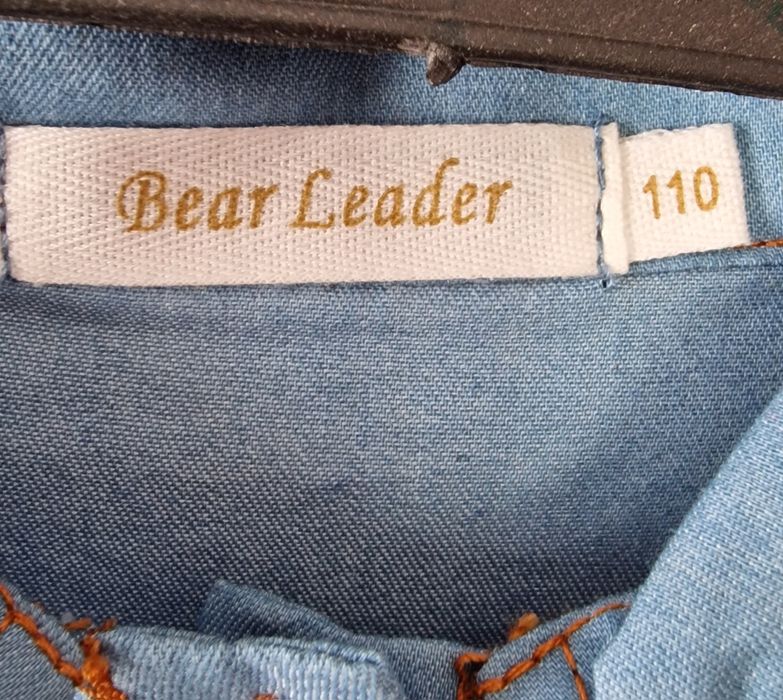 Платье для девочки 110см сине - белое