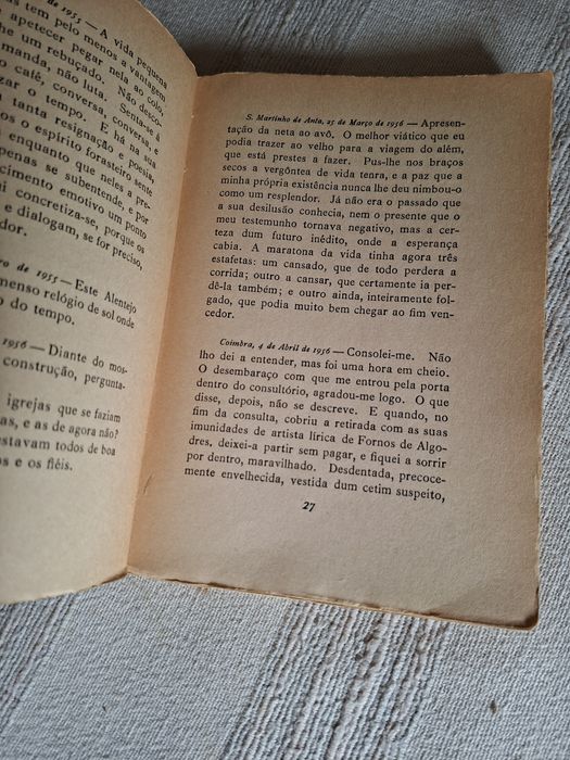 Diário VIII de Miguel Torga primeira edição