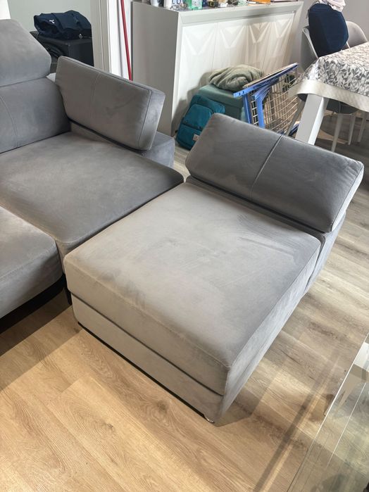 Sofá 3 lugares+chaise longue