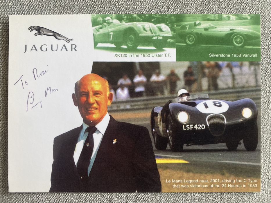 F1 Autograf, podpis Sir Jack Brabhan Formuła 1