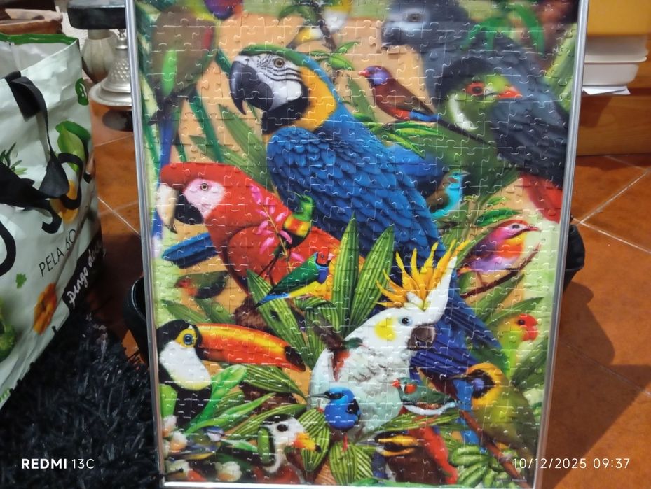 Puzzle 50 x 40 com noção de profundidade