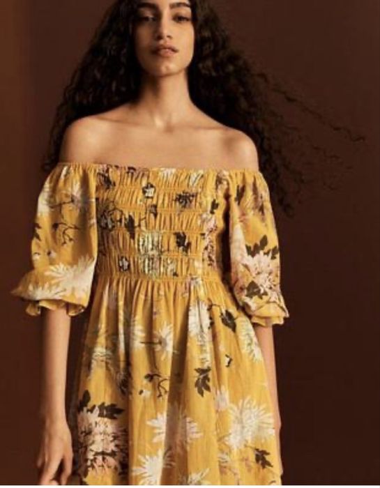 Сукня hm жовта s