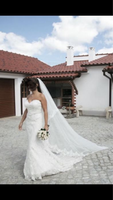 Vestido de Noiva Rosa Clará