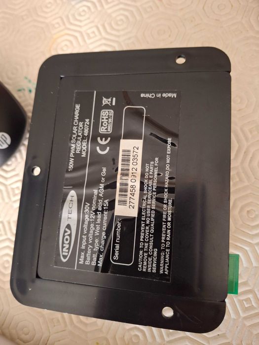 Regulador de carga solar INOV tech mod PWM 150W