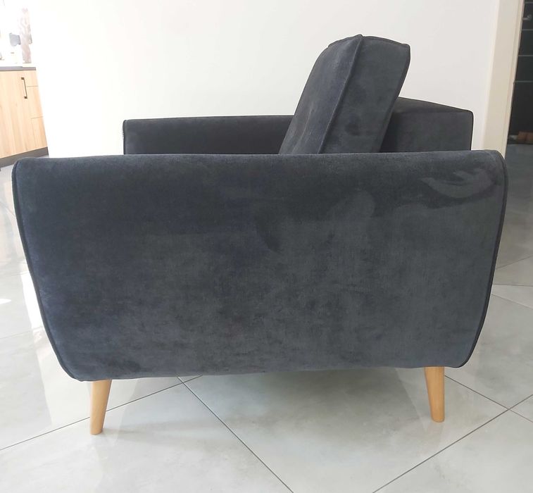 Nowy fotel CANDY - tkanina hydrofobowa łatwoczyszcząca Milton New 16