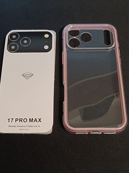 Чохол на iphone 17 pro max, рожевий