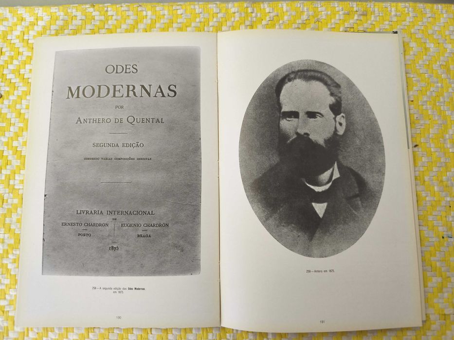 Antero de Quental - Fotobiografia –
Ana Maria Almeida Martins