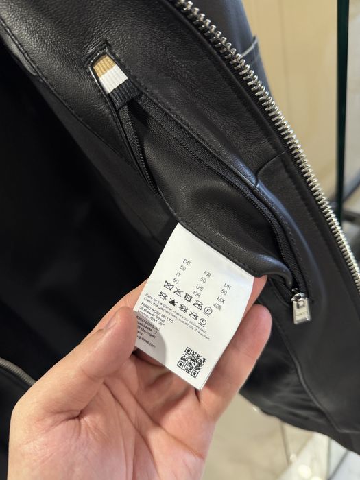 Куртка кожа натуральна Boss 50 р