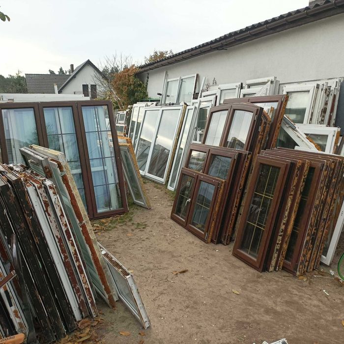 Okna szer 117/108 cm mamy 100 sztuk - Są poszukiwane a my je mamy