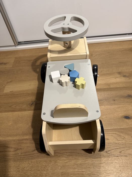 Drewniany jeździk – samochód z klockami Mamabrum GYT2154 + gratisy!!