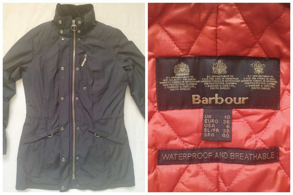 Куртка женская "BARBOUR" Оригинал Размер EURO-36 UK-10 (S) Идеальная!