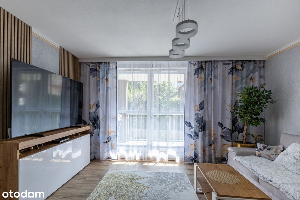 2 pokoje | Nowe osiedle | Wysoki parter | Duży balkon | Blisko S7