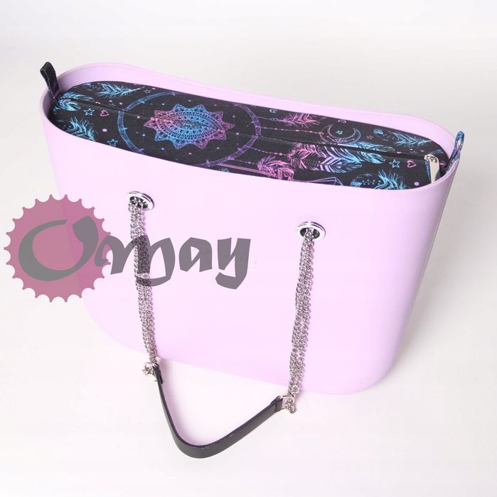 organizer OBAG STANDARD łapacze fluo czarny 2 kieszenie wkład OMAY