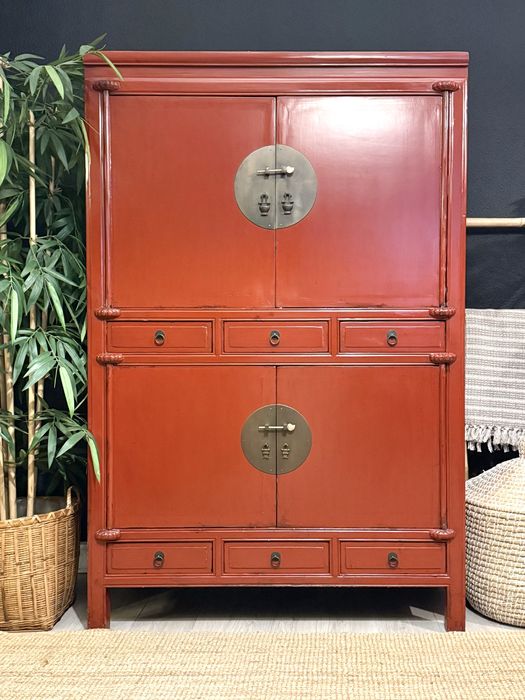 aparador, armario, movel, louceiro, livreiro, olmo, oriental, rustico