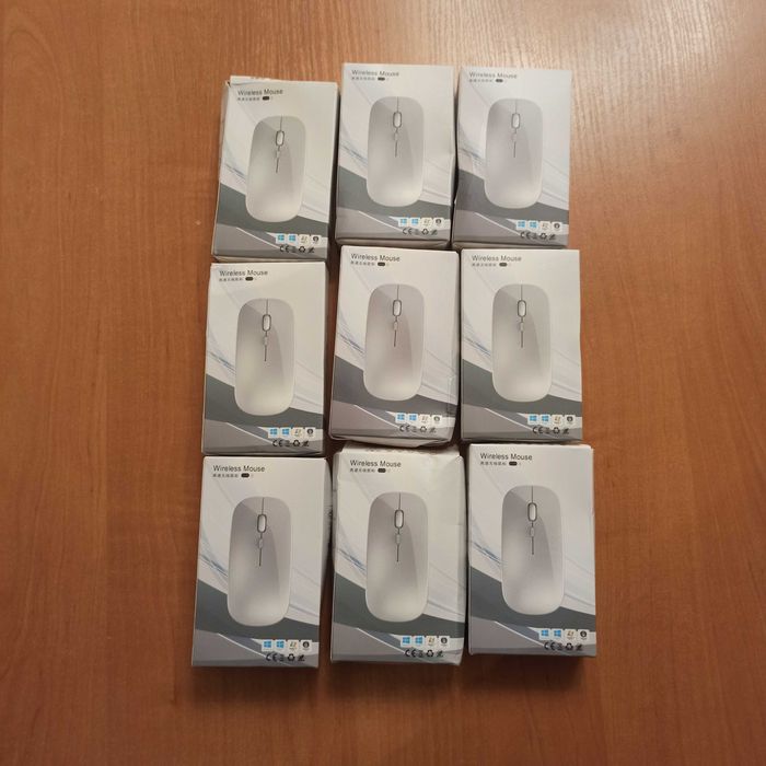 НОВАЯ Беспроводная мышка WMGW с подключение по Bluetooth 2.4 ГГц