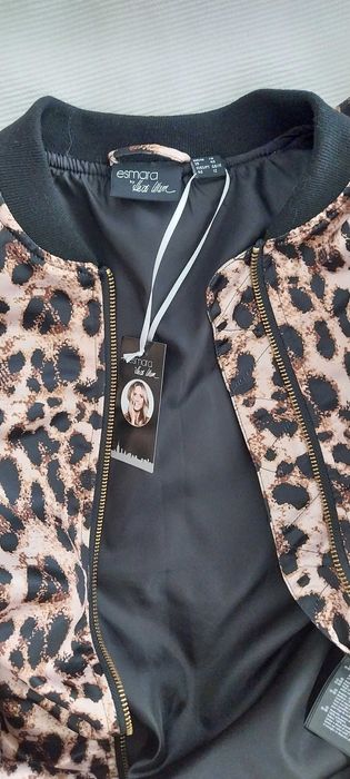 Blusão (bomber) animal print