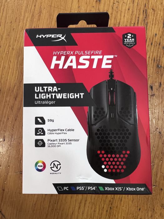 HyperX Pulsefire Haste RGB Gaming Mouse 16,000 DPI – NEW64740145169025120