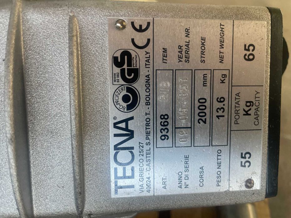 Soldadura por pontos TECNA 3322 SUSPENSA