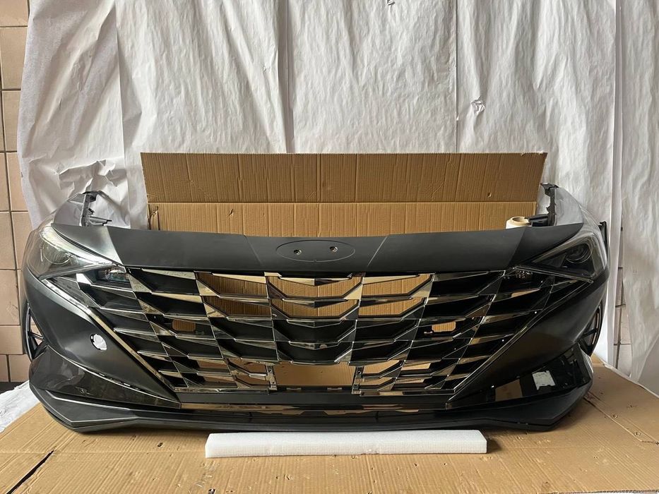 Бампер , передній бампер Hyundai Elantra CN7 2021 2022 2023 2024