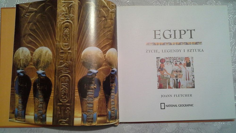 Egipt - życie, legendy i sztuka - Joann Fletcher. NOWA