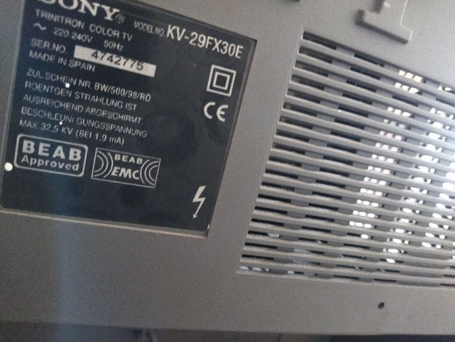 Телевизор Sony Trinitron KV-29FX30E