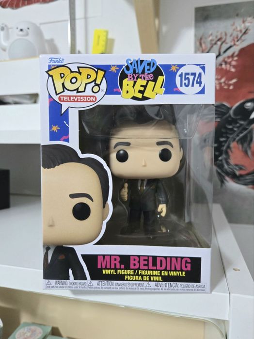 Funko Pop saved by the bell mr. Belding vinyl figure 1574