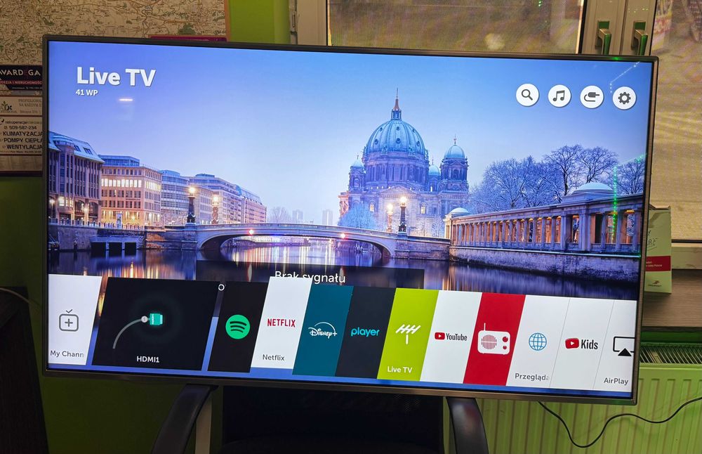 Telewizor LG 55UK6500MLA Smart-Tv UHD HDR 4K DVB-T2 + Pilot