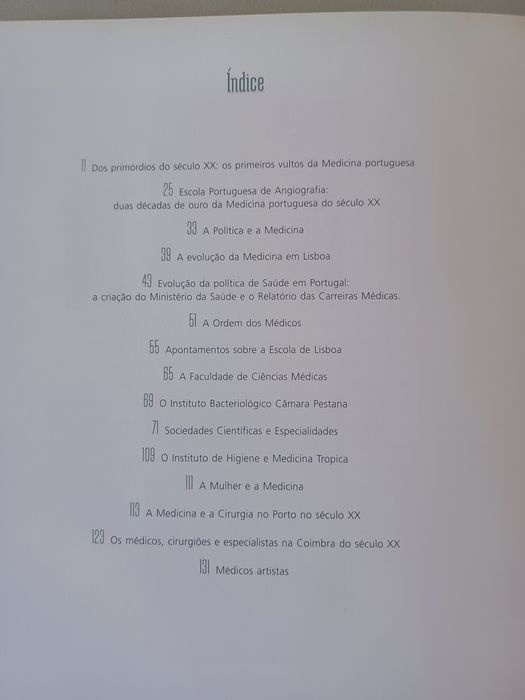 História da Medicina Portuguesa no Século XX