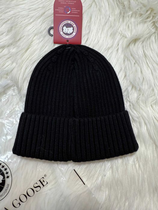 Шапка Canada goose | Зимова Шапка Канадський гусь | тепла наложка