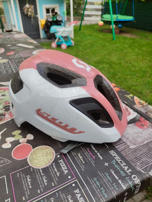 Kask rowerowy  SCOTT dla dziewczynki  50-56