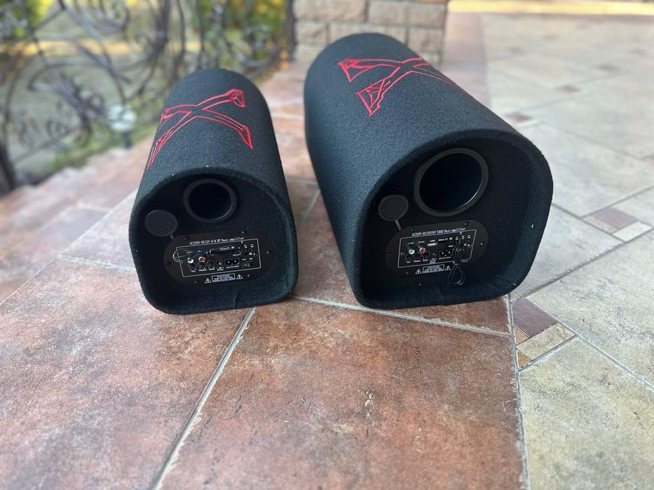 Потужний самбуфер 1000 Вт ZPX-10SUB, сабвуфер з блютуз в машину