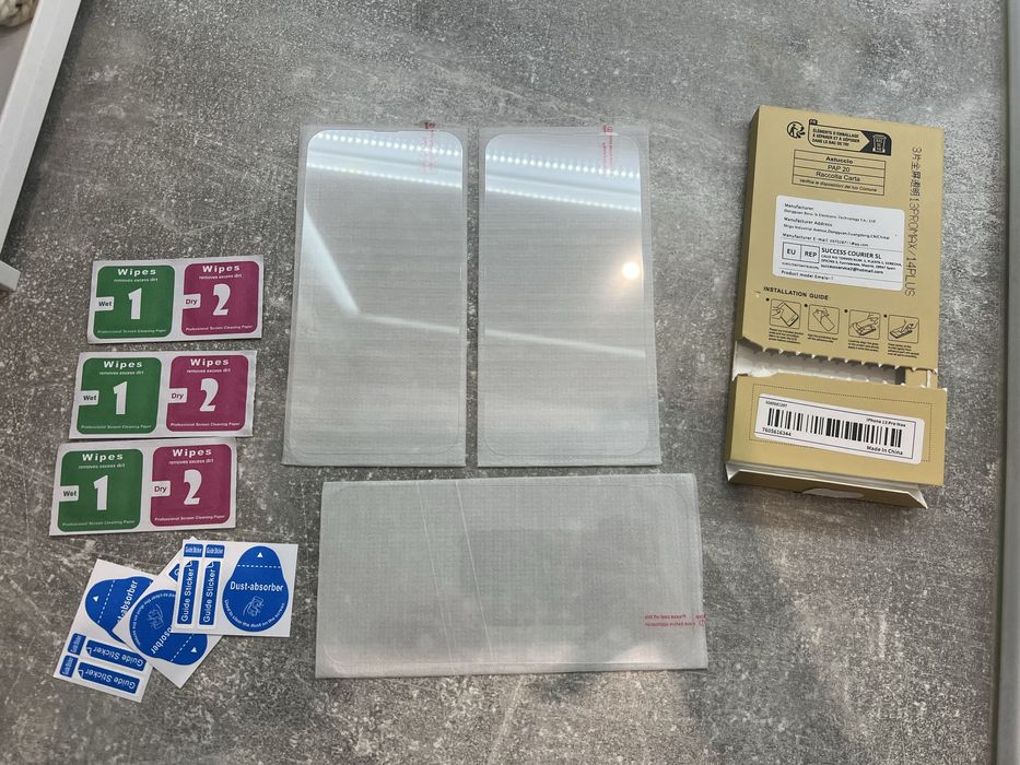 Zestaw 3 szkieł hartowanych iphone 13 pro max przeźroczyste szkło hart