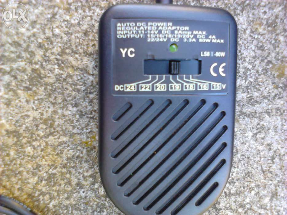 Carregador portatil para tomadas isqueiro 12V