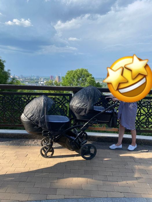 Дитячий візочок (коляска) для двійні Tako Baby