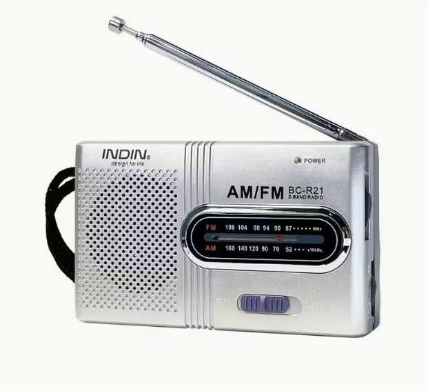Rádio Portátil Mini AM/FM