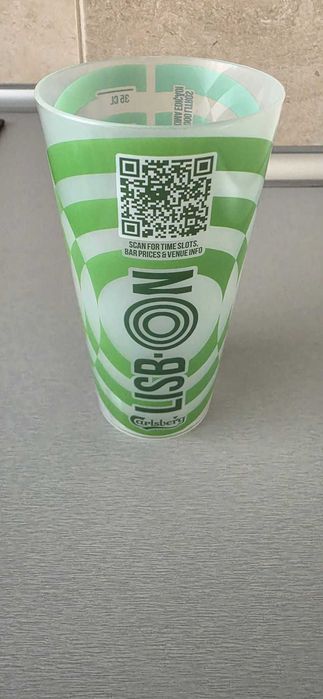 Set of 11 Reusable Festival Cups, 40 cl