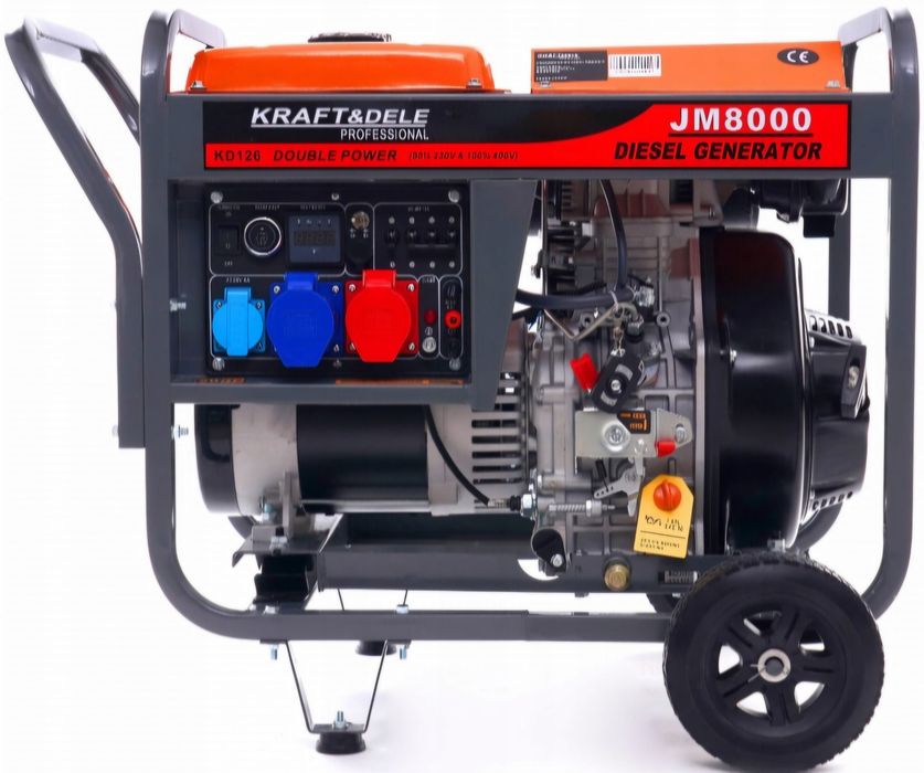Agregat prądotwórczy 8KW. Genarator. 8kw diesel AVR! Gwarancja PL W-wa RATY 0%