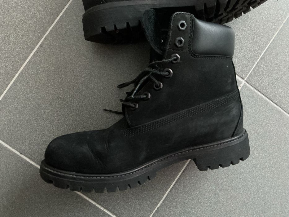 timberland black тимберленды  shoes